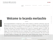 Tablet Screenshot of locandamerlaschio.it